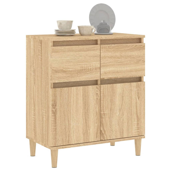 Sideboard Sonoma Oak 60X35x70 Cm Engineered Wood Sideboards & Buffets