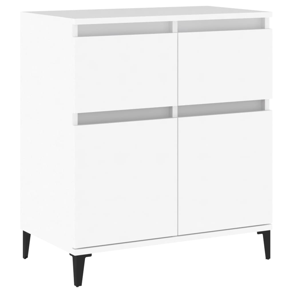 Sideboard White 60X35x70 Cm Engineered Wood Sideboards & Buffets
