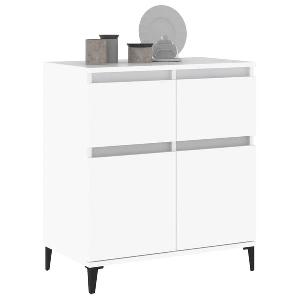 Sideboard White 60X35x70 Cm Engineered Wood Sideboards & Buffets