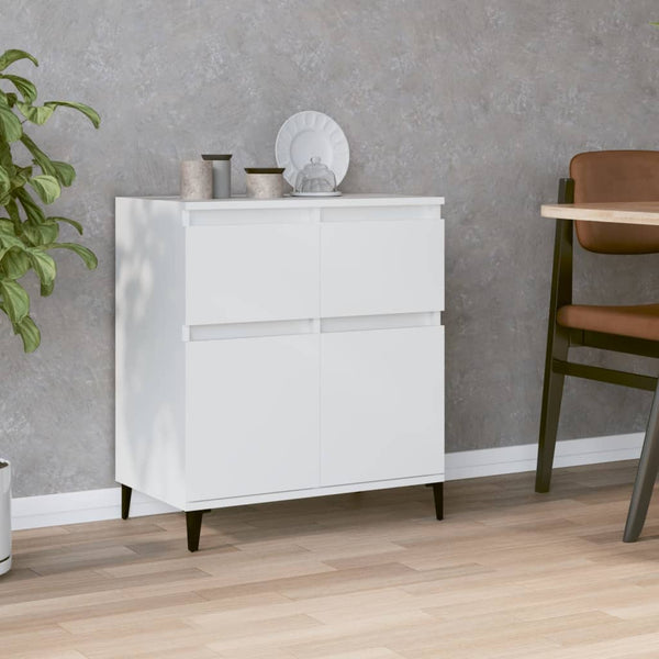 Sideboard White 60X35x70 Cm Engineered Wood Sideboards & Buffets