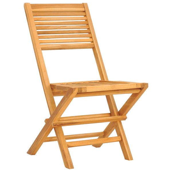 Folding Garden Chairs 2 Pcs 47X62x90 Cm Solid Wood Teak Patio Chairs