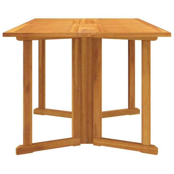 Vidaxl Folding Butterfly Garden Table 150X90x75 Cm Solid Wood Teak Patio & Garden Tables