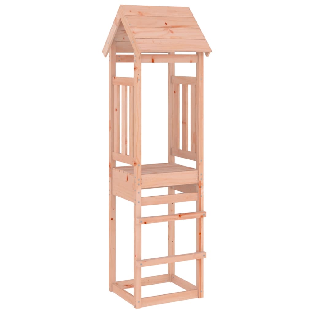 Play Tower 52.5X46.5X206.5 Cm Solid Wood Douglas Outdoor Play Sets