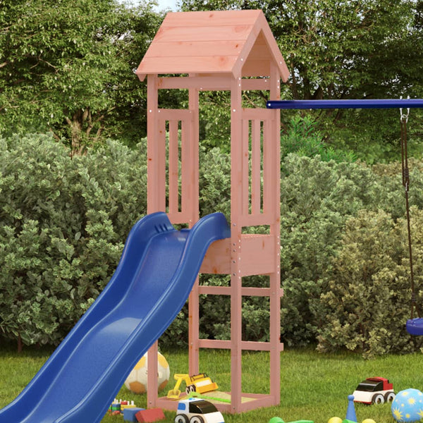 Play Tower 52.5X46.5X206.5 Cm Solid Wood Douglas Outdoor Play Sets