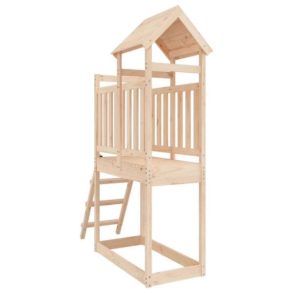 Outdoor Playset 53X110x214 Cm Solid Wood Pine Outdoor Play Sets