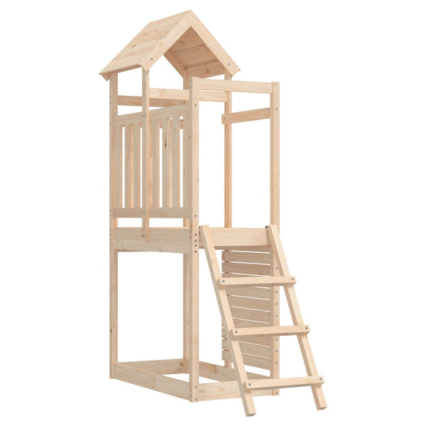 Outdoor Playset 52.5X110.5X214 Cm Solid Wood Pine Outdoor Play Sets