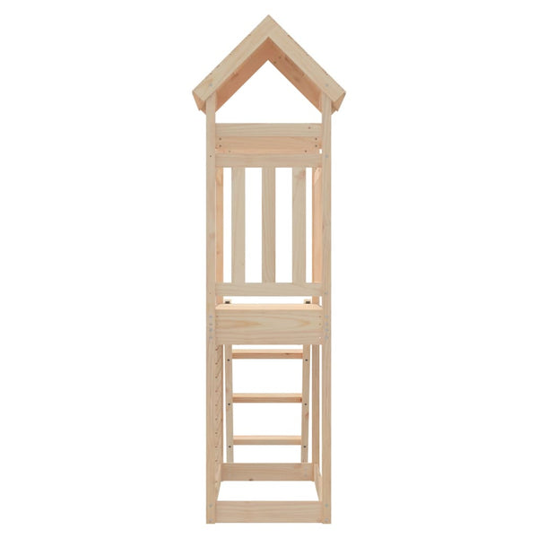 Outdoor Playset 52.5X110.5X214 Cm Solid Wood Pine Outdoor Play Sets