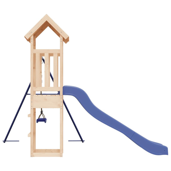 Outdoor Playset Solid Wood Pine Outdoor Play Sets