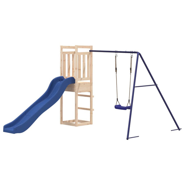 Outdoor Playset Solid Wood Pine Outdoor Play Sets