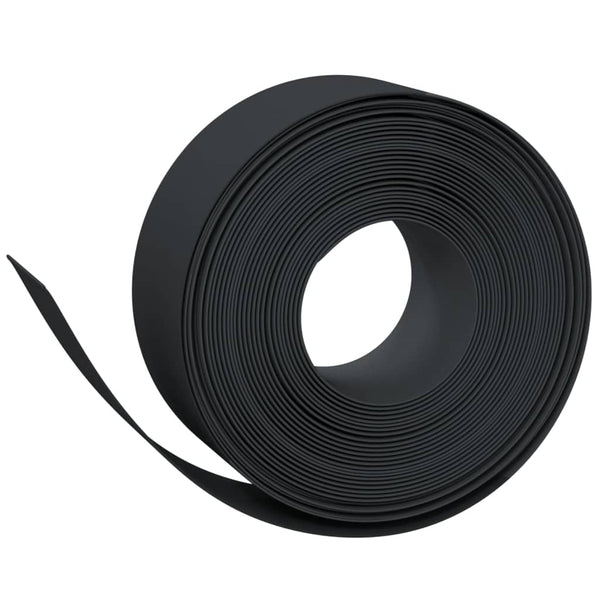 Garden Edgings 2 Pcs Black 10 M 20 Cm Polyethylene Garden Edging & Borders