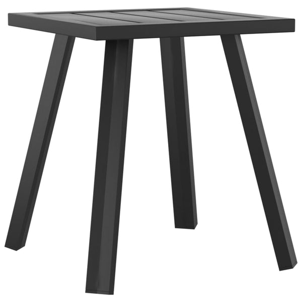 Garden Table Anthracite 34X34x38 Cm Steel Patio & Garden Tables
