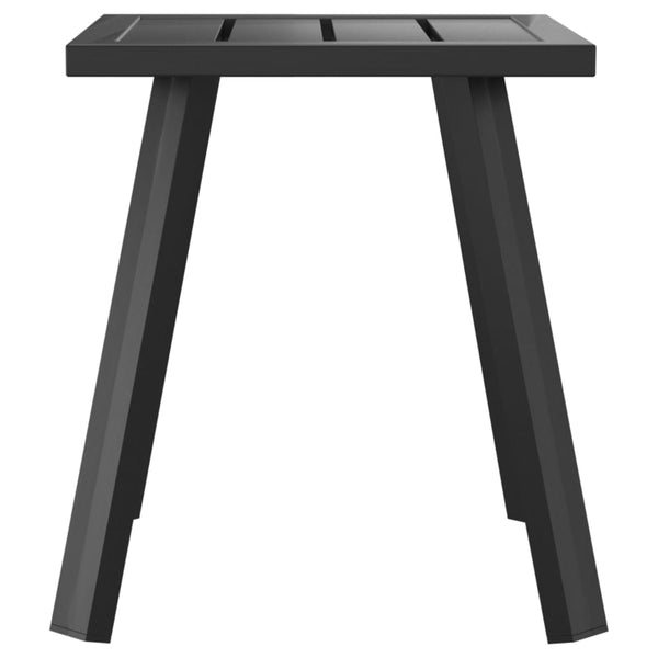 Garden Table Anthracite 34X34x38 Cm Steel Patio & Garden Tables