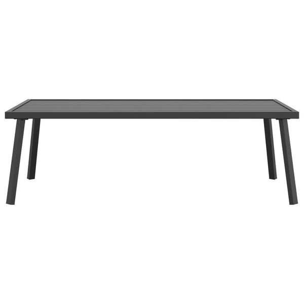 Garden Coffee Table Anthracite 110X55x35cm Steel Coffee Tables