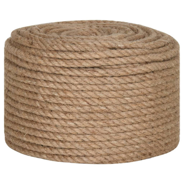 Vidaxl Jute Rope 50 M Long 10 Mm Thick Marine Rope