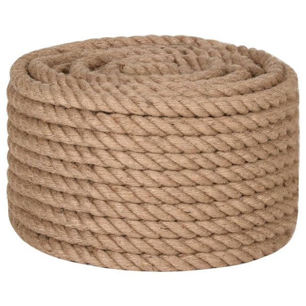 Vidaxl Jute Rope 25 M Long 20 Mm Thick Ropes Cords & Slings