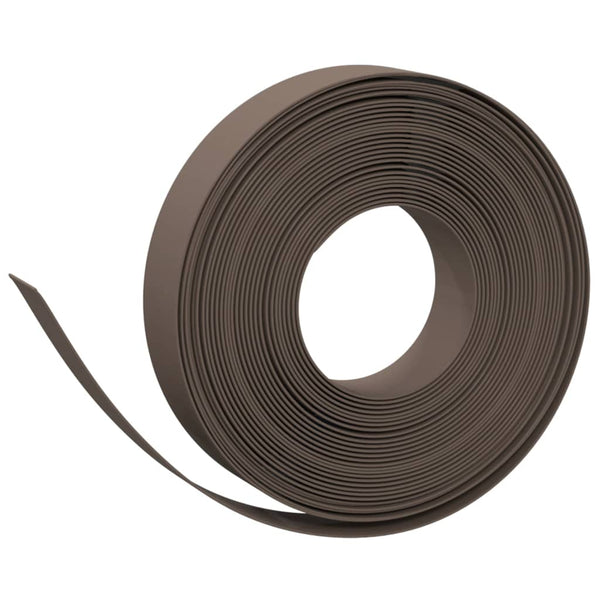 Garden Edging Brown 10 M Cm Polyethylene Garden Edging & Borders
