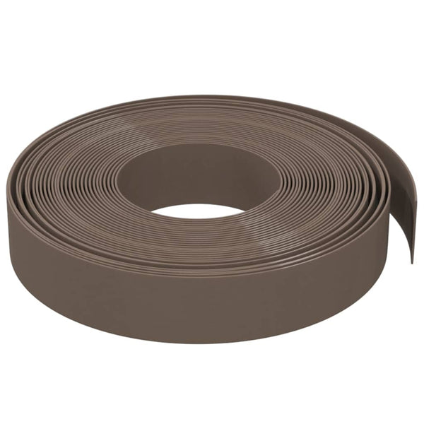 Garden Edging Brown 10 M Cm Polyethylene Garden Edging & Borders
