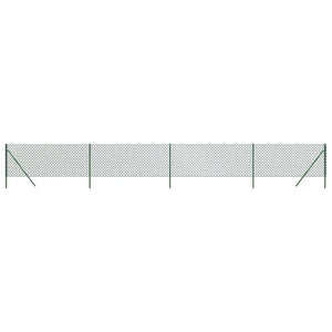 Chain Link Fence Green 1X10 M