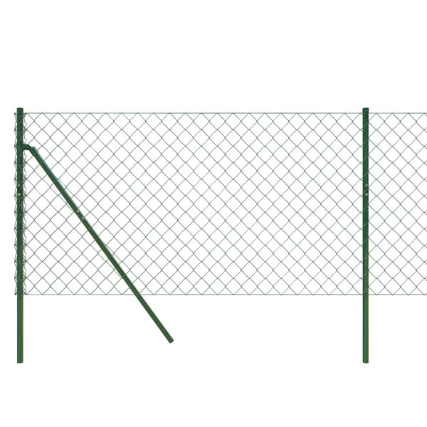 Chain Link Fence Green 1X10 M