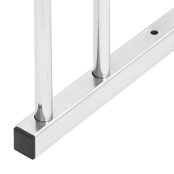 Vidaxl Bike Rack For 5 Bikes Galvanised Steel Bicycle Stands & Storage