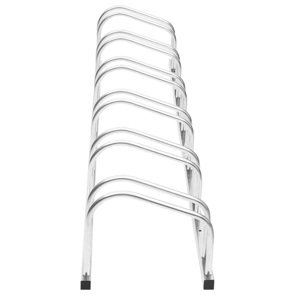 Bike Rack For 6 Bikes Galvanised Steel Bicycle Stands & Storage