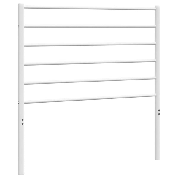 Metal Headboard White 107 Cm Single Bed Frames