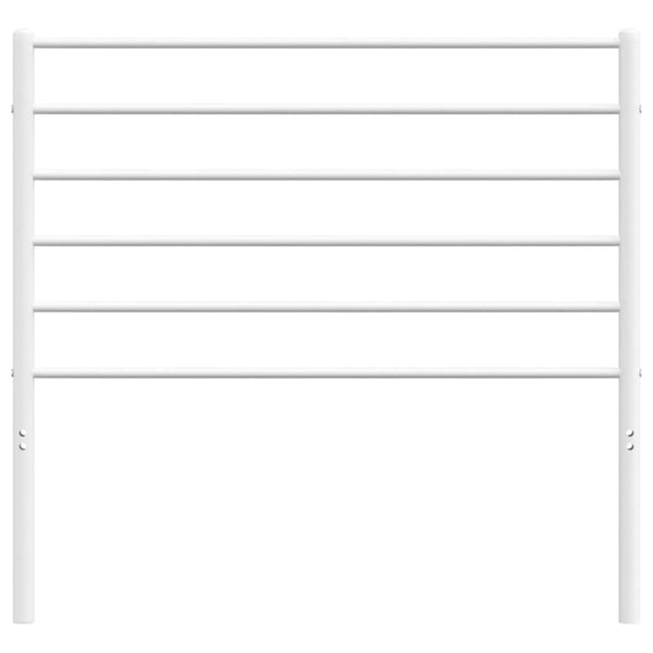 Metal Headboard White 107 Cm Single Bed Frames