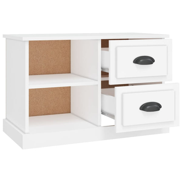 Tv Cabinet White 73X35.5X47.5 Cm Engineered Wood Tv Stands & Entertainment Units