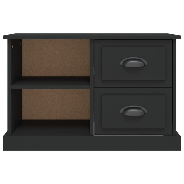 Tv Cabinet Black 73X35.5X47.5 Cm Engineered Wood Tv Stands & Entertainment Units