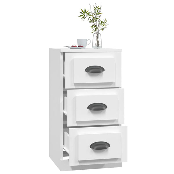 Sideboard White 36X35.5X67.5 Cm Engineered Wood Sideboards & Buffets