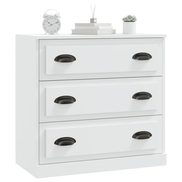 Sideboard White 70X35.5X67.5 Cm Engineered Wood Sideboards & Buffets