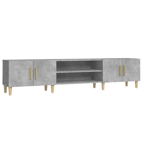 Tv Cabinet Concrete Grey 180X31.5X40 Cm Engineered Wood Tv Stands & Entertainment Units