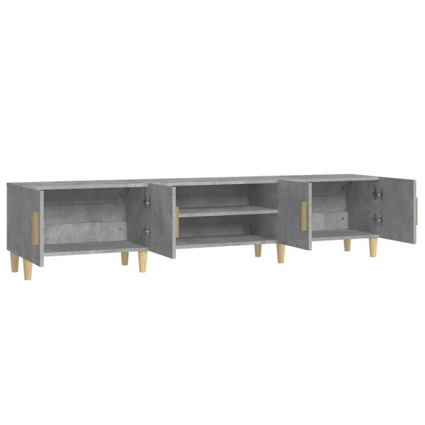 Tv Cabinet Concrete Grey 180X31.5X40 Cm Engineered Wood Tv Stands & Entertainment Units