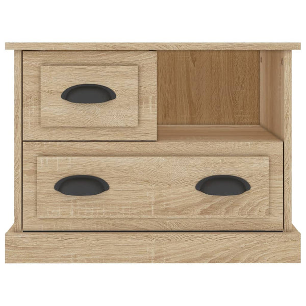Bedside Cabinet Sonoma Oak 60X39x45 Cm Bedside Tables