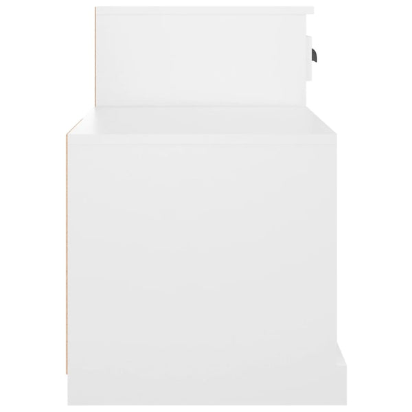 Shoe Cabinet White 100X42x60 Cm Engineered Wood Shoe Cabinets