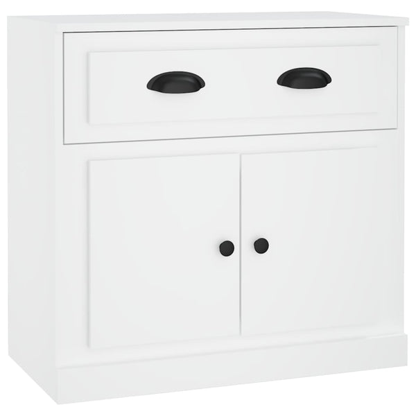 Sideboard White 70X35.5X67.5 Cm Engineered Wood Sideboards & Buffets