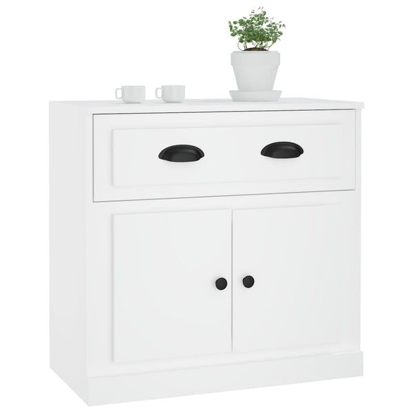 Sideboard White 70X35.5X67.5 Cm Engineered Wood Sideboards & Buffets