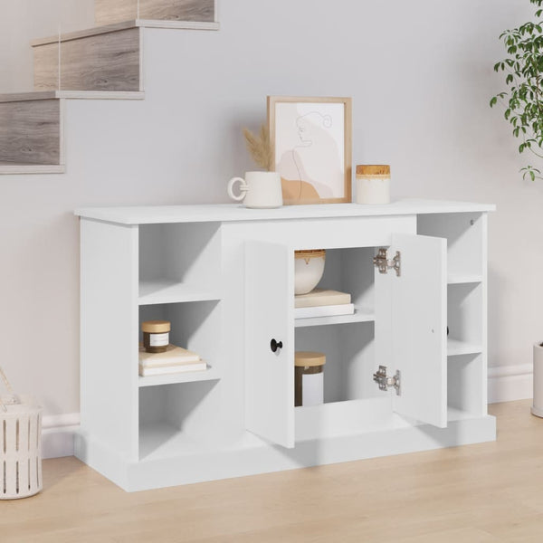 Sideboard White 100X35.5X60 Cm Engineered Wood Sideboards & Buffets