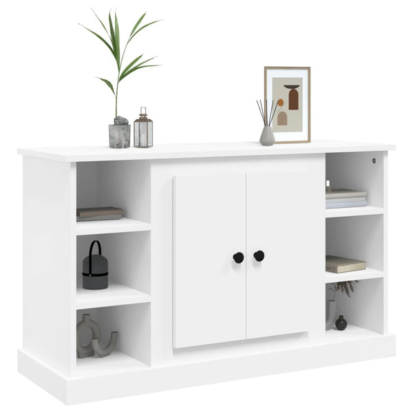 Sideboard White 100X35.5X60 Cm Engineered Wood Sideboards & Buffets