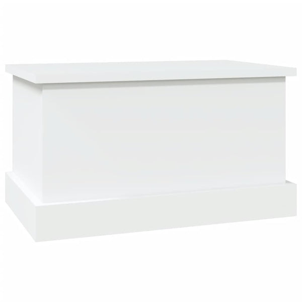Storage Box White 50X30x28 Cm Engineered Wood Storage Boxes