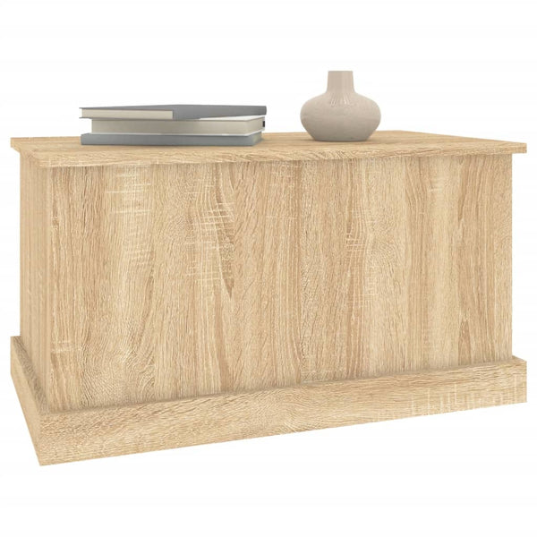 Vidaxl Storage Box Sonoma Oak 70X40x38 Cm Engineered Wood Blanket Boxes