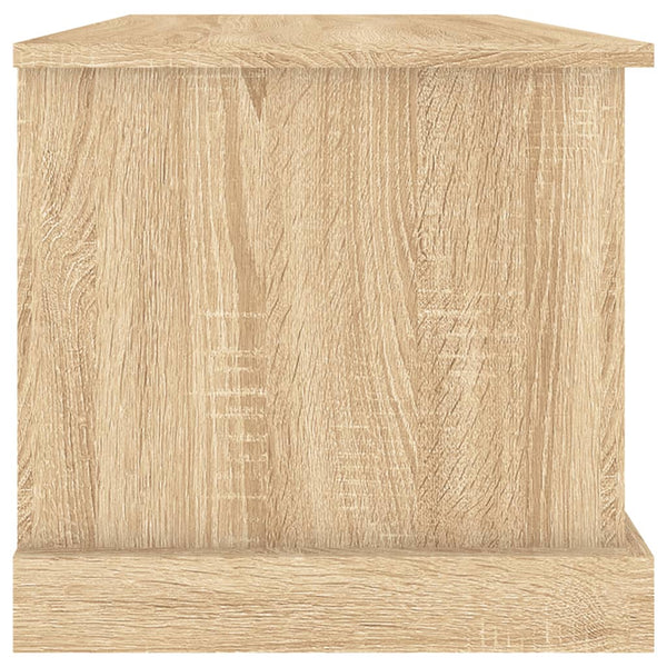 Vidaxl Storage Box Sonoma Oak 70X40x38 Cm Engineered Wood Blanket Boxes