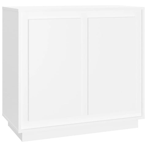 Sideboard White 80X34x75 Cm Engineered Wood Sideboards & Buffets