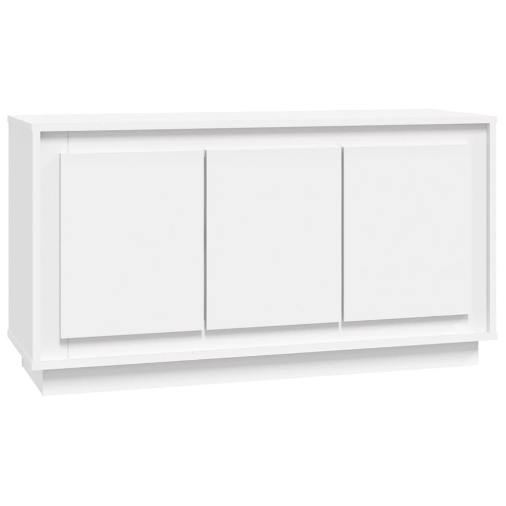 Sideboard White 102X35x55 Cm Engineered Wood Sideboards & Buffets