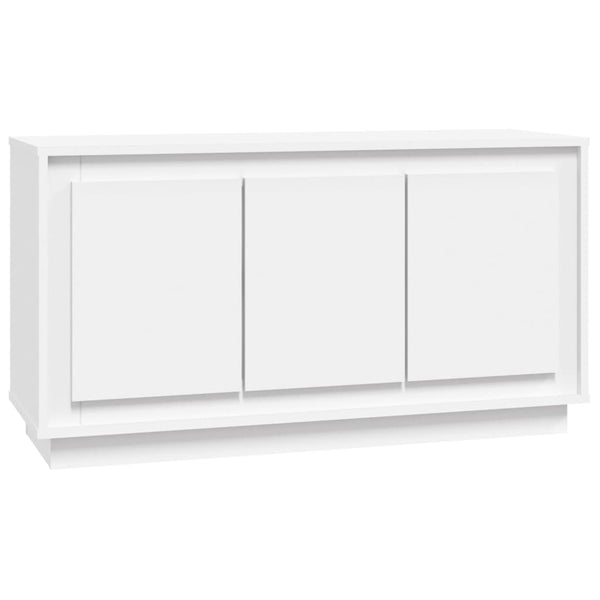 Sideboard White 102X35x55 Cm Engineered Wood Sideboards & Buffets