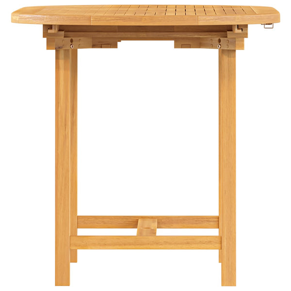 Patio & Garden Tables Extending Garden Table 110 160X80x75 Cm Solid Wood Teak