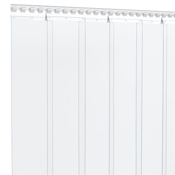 Curtains & Drapes Door Curtain Transparent 200 Mmx1.6 50 Pvc
