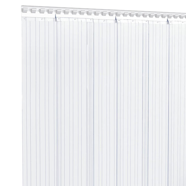 Curtains & Drapes Door Curtain Transparent 200 Mmx1.6 25 Pvc
