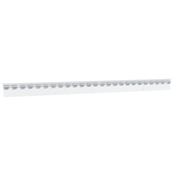 Curtains & Drapes Mounting Rail Silver 1 Stainless Steel