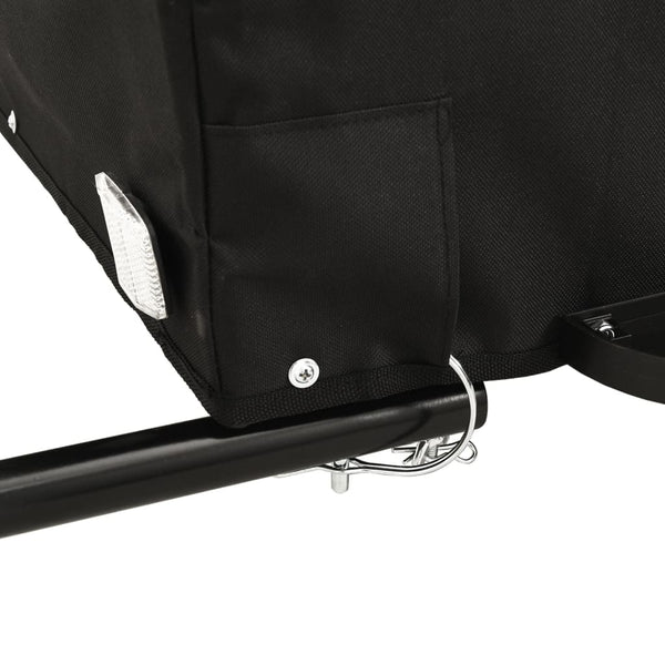 Vidaxl Bike Trailer Black And Yellow 45 Kg Iron Trailers